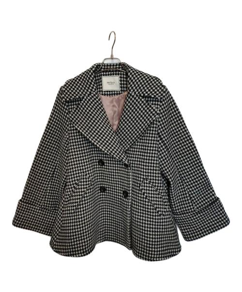 HER LIP TO（ハーリップトゥ）Her lip to (ハーリップトゥ) Proust Wool-Blend Melton Coat ブラック サイズ:Mの古着・服飾アイテム