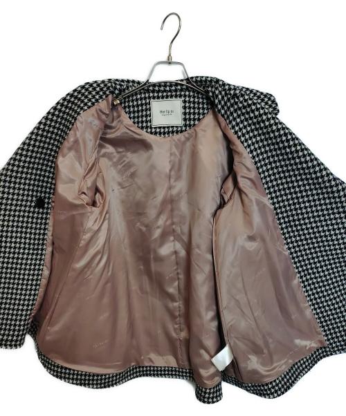 HER LIP TO（ハーリップトゥ）Her lip to (ハーリップトゥ) Proust Wool-Blend Melton Coat ブラック サイズ:Mの古着・服飾アイテム