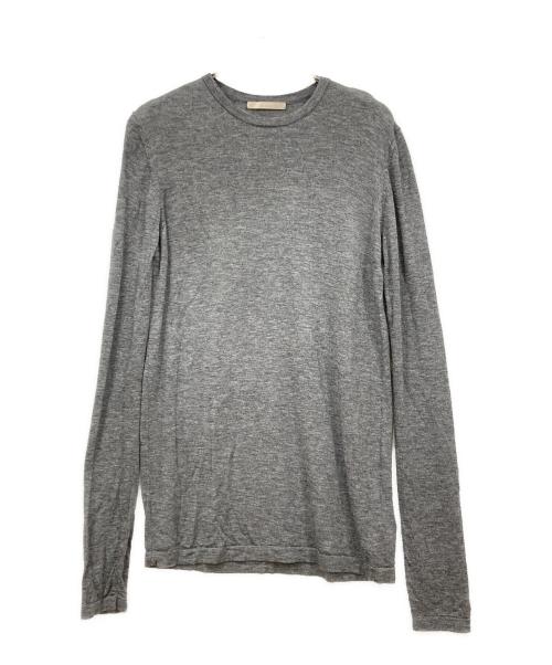 Plage（プラージュ）Plage (プラージュ) CU WO Fine ニット グレー サイズ:FREEの古着・服飾アイテム