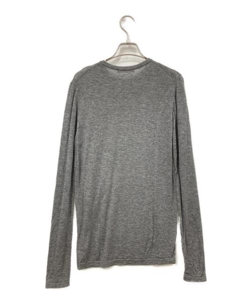 Plage（プラージュ）Plage (プラージュ) CU WO Fine ニット グレー サイズ:FREEの古着・服飾アイテム