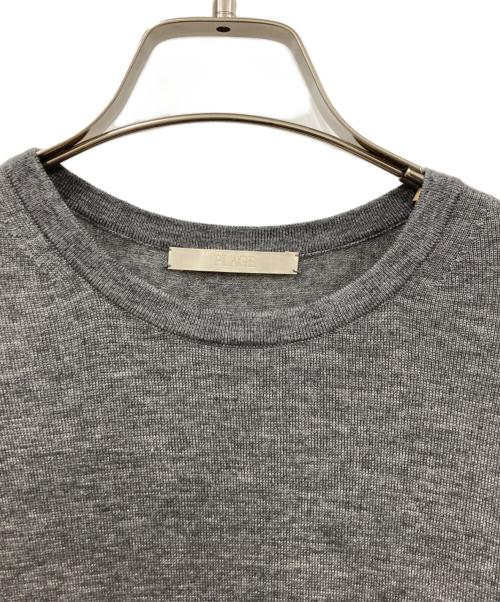 Plage（プラージュ）Plage (プラージュ) CU WO Fine ニット グレー サイズ:FREEの古着・服飾アイテム