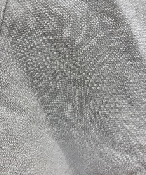Noble（ノーブル）Noble (ノーブル) リネン ダンガリーワッシャー クルーネック ブルゾン ベージュ サイズ:Freeの古着・服飾アイテム