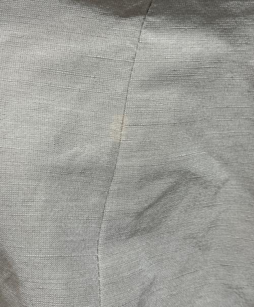 Noble（ノーブル）Noble (ノーブル) リネン ダンガリーワッシャー クルーネック ブルゾン ベージュ サイズ:Freeの古着・服飾アイテム