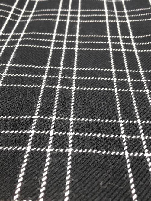 ALEXANDER McQUEEN（アレキサンダーマックイーン）ALEXANDER McQUEEN (アレキサンダーマックイーン) EXPL MINI SKT WELSH CHECK　タグ付き ブラック サイズ:40の古着・服飾アイテム