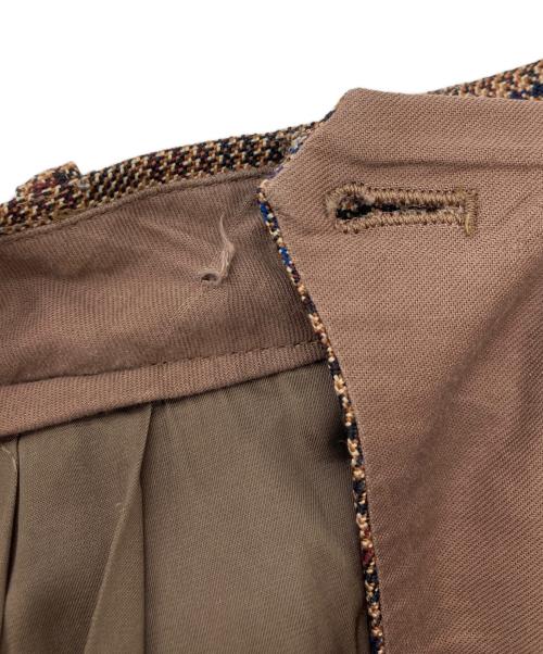 MAISON SPECIAL（メゾンスペシャル）MAISON SPECIAL (メゾンスペシャル) タックパンツ ブラウン サイズ:SIZE 36の古着・服飾アイテム