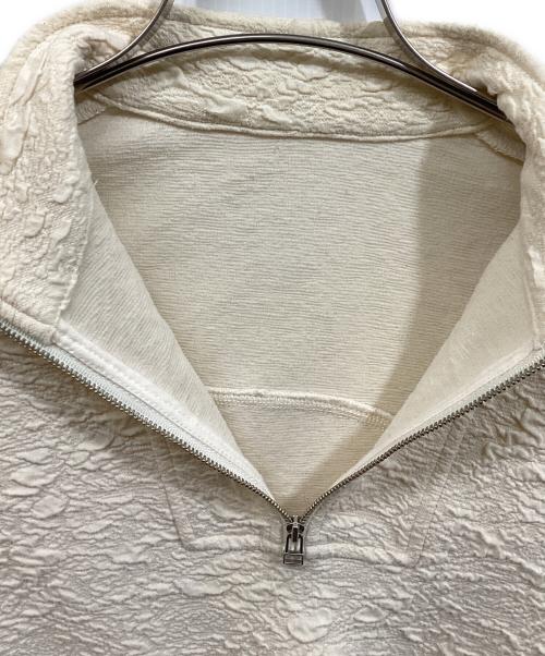 MAISON SPECIAL（メゾンスペシャル）MAISON SPECIAL (メゾンスペシャル) フクレジャガードジャージトップス アイボリー サイズ:SIZE Freeの古着・服飾アイテム