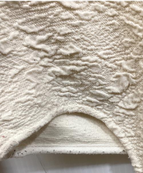 MAISON SPECIAL（メゾンスペシャル）MAISON SPECIAL (メゾンスペシャル) フクレジャガードジャージトップス アイボリー サイズ:SIZE Freeの古着・服飾アイテム