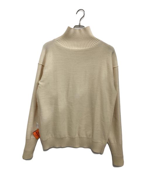 ANDERSEN-ANDERSEN（アンデルセン アンデルセン）ANDERSEN-ANDERSEN (アンデルセン アンデルセン) タートルネックニット アイボリー サイズ:Lの古着・服飾アイテム