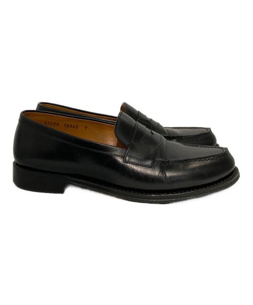 Jalan Sriwijaya（ジャランスリウァヤ）Jalan Sriwijaya (ジャランスリウァヤ) コインローファー ブラック サイズ:SIZE 7の古着・服飾アイテム