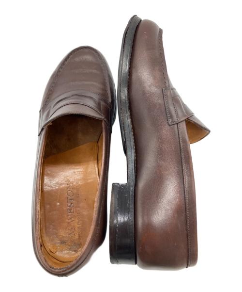 J.M.WESTON（ジェイエムウエストン）J.M.WESTON (ジェイエムウエストン) シグネチャーローファー ブラウン サイズ:6/Ｄの古着・服飾アイテム