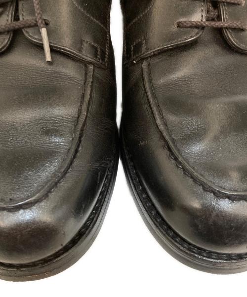 J.M.WESTON（ジェイエムウエストン）J.M.WESTON (ジェイエムウエストン) Golf derby/ゴルフ ロシアンカーフレザー Uチップシューズ ブラック サイズ:SIZE 7/Dの古着・服飾アイテム