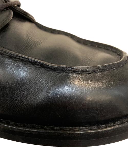 J.M.WESTON（ジェイエムウエストン）J.M.WESTON (ジェイエムウエストン) Golf derby/ゴルフ ロシアンカーフレザー Uチップシューズ ブラック サイズ:SIZE 7/Dの古着・服飾アイテム