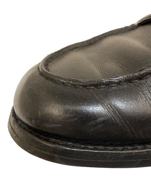 J.M.WESTON（ジェイエムウエストン）J.M.WESTON (ジェイエムウエストン) Golf derby/ゴルフ ロシアンカーフレザー Uチップシューズ ブラック サイズ:SIZE 7/Dの古着・服飾アイテム