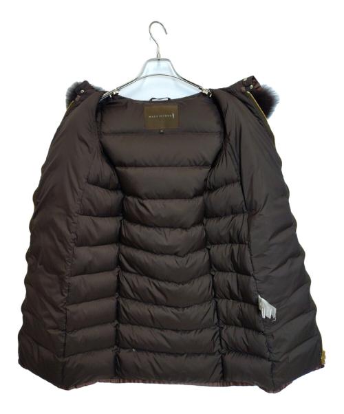 MACKINTOSH（マッキントッシュ）MACKINTOSH (マッキントッシュ) フォックスファー付ダウンコート ブラウン サイズ:32の古着・服飾アイテム