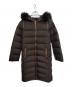 MACKINTOSH（マッキントッシュ）の古着「フォックスファー付ダウンコート」｜ブラウン