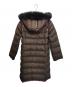 MACKINTOSH (マッキントッシュ) フォックスファー付ダウンコート ブラウン サイズ:32：12000円