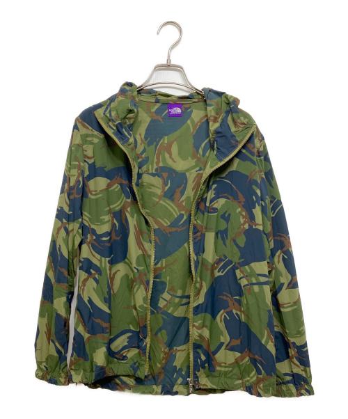 THE NORTHFACE PURPLELABEL（ザ・ノースフェイス パープルレーベル）THE NORTHFACE PURPLELABEL (ザ・ノースフェイス パープルレーベル) Camouflage Muntain Wind Parka グリーン サイズ:Mの古着・服飾アイテム