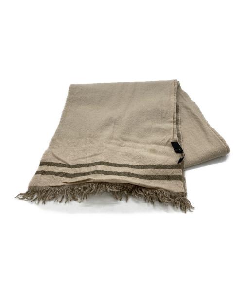 GUCCI（グッチ）GUCCI (グッチ) GGジャガードウールマフラー ベージュの古着・服飾アイテム