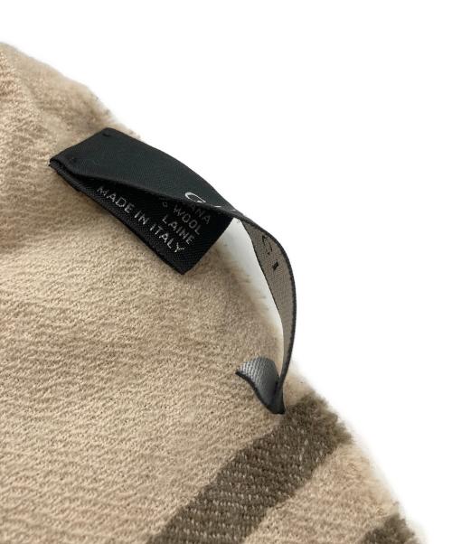 GUCCI（グッチ）GUCCI (グッチ) GGジャガードウールマフラー ベージュの古着・服飾アイテム