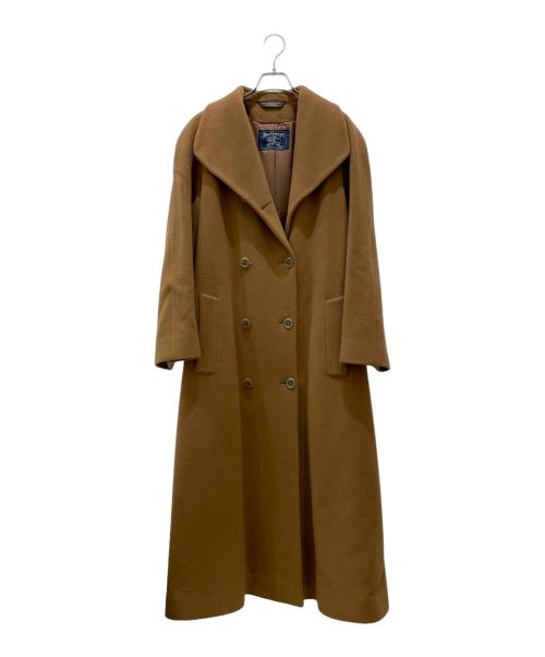 Burberry's（バーバリー）Burberry's (バーバリーズ) カシミヤ混ウールダブルコート キャメル サイズ:6Rの古着・服飾アイテム
