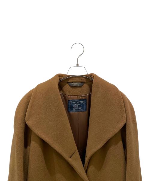 Burberry's（バーバリー）Burberry's (バーバリーズ) カシミヤ混ウールダブルコート キャメル サイズ:6Rの古着・服飾アイテム