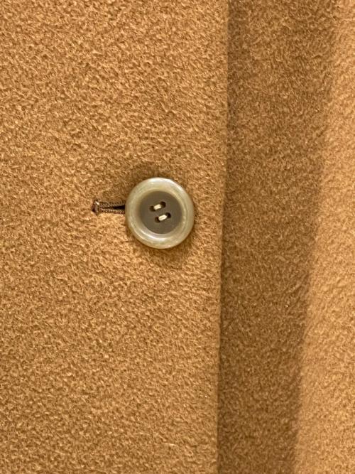 Burberry's（バーバリー）Burberry's (バーバリーズ) カシミヤ混ウールダブルコート キャメル サイズ:6Rの古着・服飾アイテム