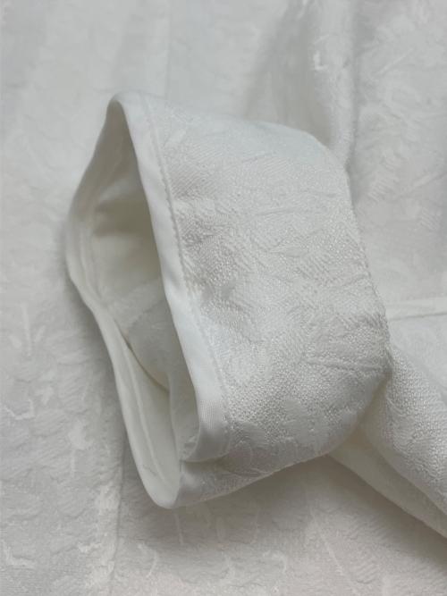 OHGA（オオガ）OHGA (オオガ) スズランジャガードブラウス ホワイト サイズ:Ｆの古着・服飾アイテム