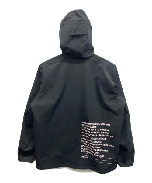 uniform experiment（ユニフォームエクスペリメント）uniform experiment (ユニフォームエクスペリメント) MIL ZIP HOODED BLOUSON ブラック サイズ:3の古着・服飾アイテム