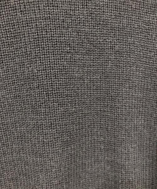GIORGIO ARMANI（ジョルジョアルマーニ）GIORGIO ARMANI (ジョルジョアルマーニ) ウール半袖ニット グレー サイズ:-の古着・服飾アイテム