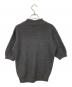 GIORGIO ARMANI (ジョルジョアルマーニ) ウール半袖ニット グレー サイズ:-：3000円
