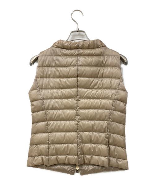 HERNO（ヘルノ）HERNO (ヘルノ) スタンドカラーダウンベスト ベージュ サイズ:SIZE 42の古着・服飾アイテム