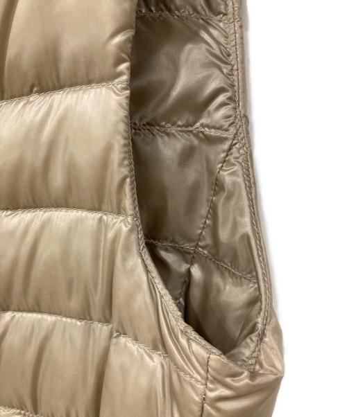HERNO（ヘルノ）HERNO (ヘルノ) スタンドカラーダウンベスト ベージュ サイズ:SIZE 42の古着・服飾アイテム