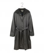 Salvatore Ferragamoサルヴァトーレ フェラガモ）の古着「ウールカシミヤライナー付トレンチコート」｜ブラック