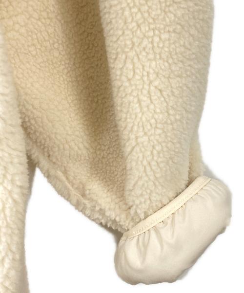 Spick and Span（スピック＆スパン）Spick and Span (スピックアンドスパン) バックロゴボアブルゾン アイボリー サイズ:36の古着・服飾アイテム