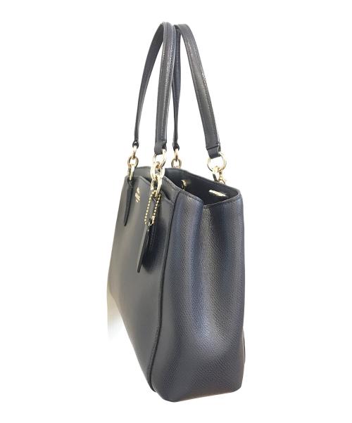 COACH（コーチ）COACH (コーチ) 2WAYショルダーバッグ ネイビーの古着・服飾アイテム