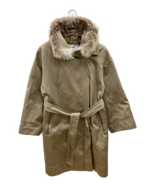ADORE（アドーア）ADORE (アドーア) ライナー付コート ブラウン サイズ:38の古着・服飾アイテム