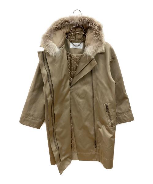 ADORE（アドーア）ADORE (アドーア) ライナー付コート ブラウン サイズ:38の古着・服飾アイテム