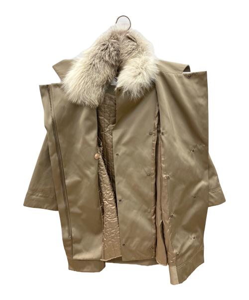 ADORE（アドーア）ADORE (アドーア) ライナー付コート ブラウン サイズ:38の古着・服飾アイテム