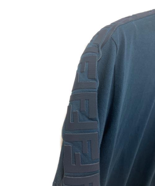 FENDI（フェンディ）FENDI (フェンディ) ロゴTシャツ ネイビー サイズ:XSの古着・服飾アイテム