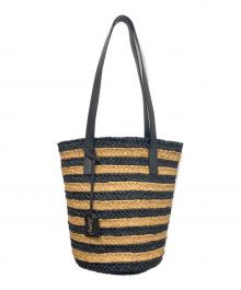 Saint Laurent Paris（サンローランパリ）の古着「パニエバスケットバッグ」｜ブラック