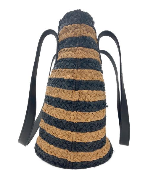 Saint Laurent Paris（サンローランパリ）Saint Laurent Paris (サンローランパリ) パニエバスケットバッグ ブラックの古着・服飾アイテム