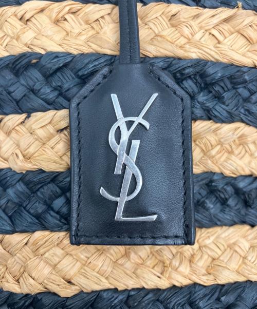 Saint Laurent Paris（サンローランパリ）Saint Laurent Paris (サンローランパリ) パニエバスケットバッグ ブラックの古着・服飾アイテム