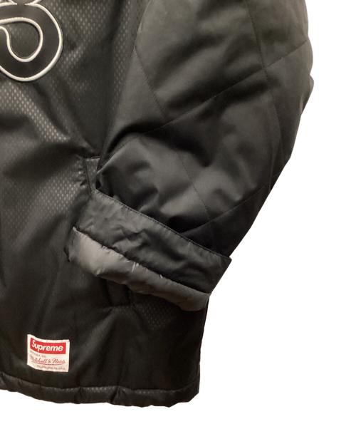 SUPREME（シュプリーム）SUPREME (シュプリーム) MITCHELL & NESS (ミッチェルアンドネス) QUILTED SPORTS JACKET ブラック サイズ:XLの古着・服飾アイテム