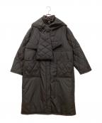 UNITED TOKYOユナイテッドトーキョー）の古着「キルティングフーディコート」｜ブラック