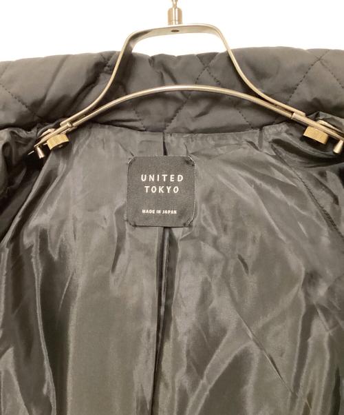 UNITED TOKYO（ユナイテッドトーキョー）UNITED TOKYO (ユナイテッドトーキョー) キルティングフーディコート ブラック サイズ:SIZE Freeの古着・服飾アイテム