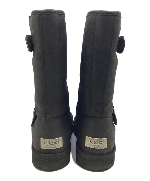 UGG（アグ）UGG (アグ) サッター　ムートンブーツ ブラック サイズ:24の古着・服飾アイテム
