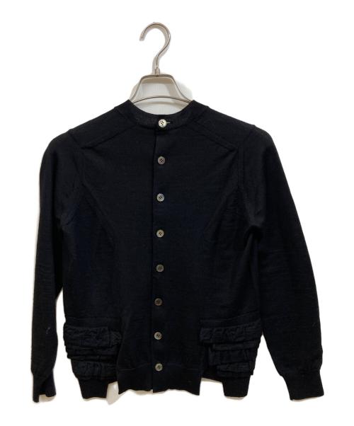 tricot COMME des GARCONS（トリココムデギャルソン）tricot COMME des GARCONS (トリココムデギャルソン) バックボタンニット ブラック サイズ:SIZE Sの古着・服飾アイテム