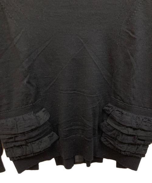tricot COMME des GARCONS（トリココムデギャルソン）tricot COMME des GARCONS (トリココムデギャルソン) バックボタンニット ブラック サイズ:SIZE Sの古着・服飾アイテム