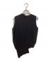 RISMAT by Y’s (リスマットバイワイズ) アシンメトリーベスト ブラック サイズ:SIZE 2：8000円