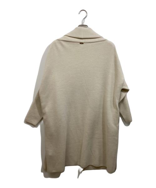 DEUXIEME CLASSE（ドゥーズィエム クラス）Deuxieme Classe (ドゥーズィエム クラス) SMOOTH KNIT GOWN MIDI コート アイボリー サイズ:SIZE Freeの古着・服飾アイテム